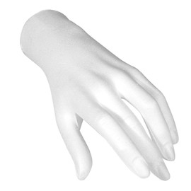 Rayher 3396900 Polystyrene Hand Female 21 cm