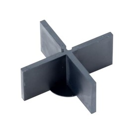 Sanpro Joint Crosses with 1 mm Base Plate, Size 3 mm / Height 20 mm, Pack of 100 (Joint Floor Plate Patio Panels Laying Crosses) (Pack of 100)