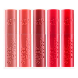 Lip Gloss Super Glossy Pink Up - Kit 5 Piezas