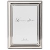 Lawrence Frames 4x6 Silver Metal Picture Frame - Strata Design