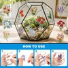 Amlif 120PCS Flower Stickers for Scrapbooking, Floral Scrapbook Stickers