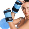 REVIX Wrist Ice Pack Wraps for Carpal Discomfort Soothing (2-Piece
