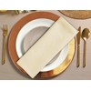 Surmente 17-Inch Polyester Cloth Napkins Linen Dinner Napkins - Set