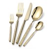 HODOQIAM 20-Piece Silverware Set, Stainless Steel Flatware Set for 4,