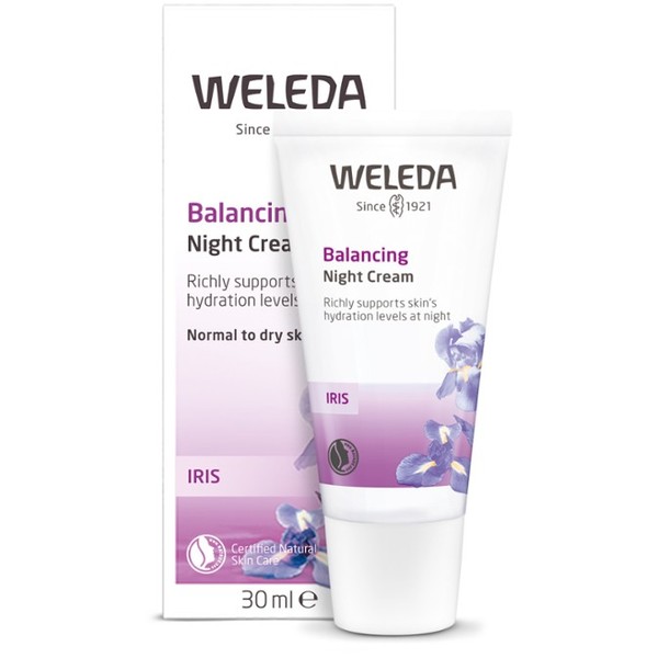 Weleda *Weleda Balancing Night Cream - Iris 30ml - Expiry 04/24