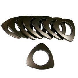 Home Sewing Depot Triangle #15 Plastic Grommers, 1 7/8" Id, 8 Sets, Antique Copper