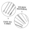 SAFIGLE 6Pcs Stainless Steel Ear Cleaning Tools Set Portable Ear