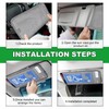 JUSTTOP Handicap Placard Holder, Disabled Parking Permit Sign Protector with
