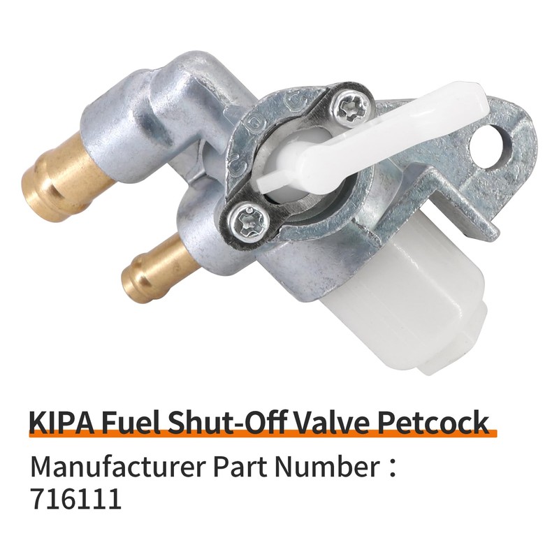 KIPA Fuel Shut-Off Valve Petcock For 716111 4Hp 5.5Hp 9HP