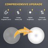 DAZZY DOT Rechargeable Puck Lights 2 Pack, Dimmable Touch Light