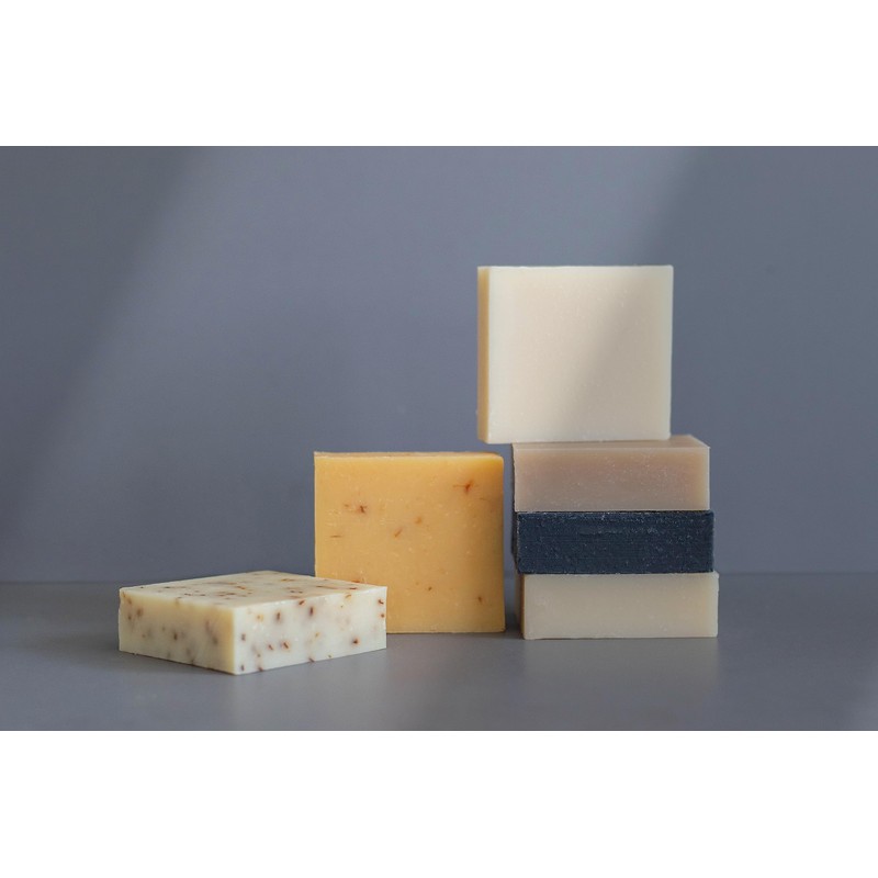 Edens Garden Fighting Five Bar Soap – Natural Cold-Processed Soap