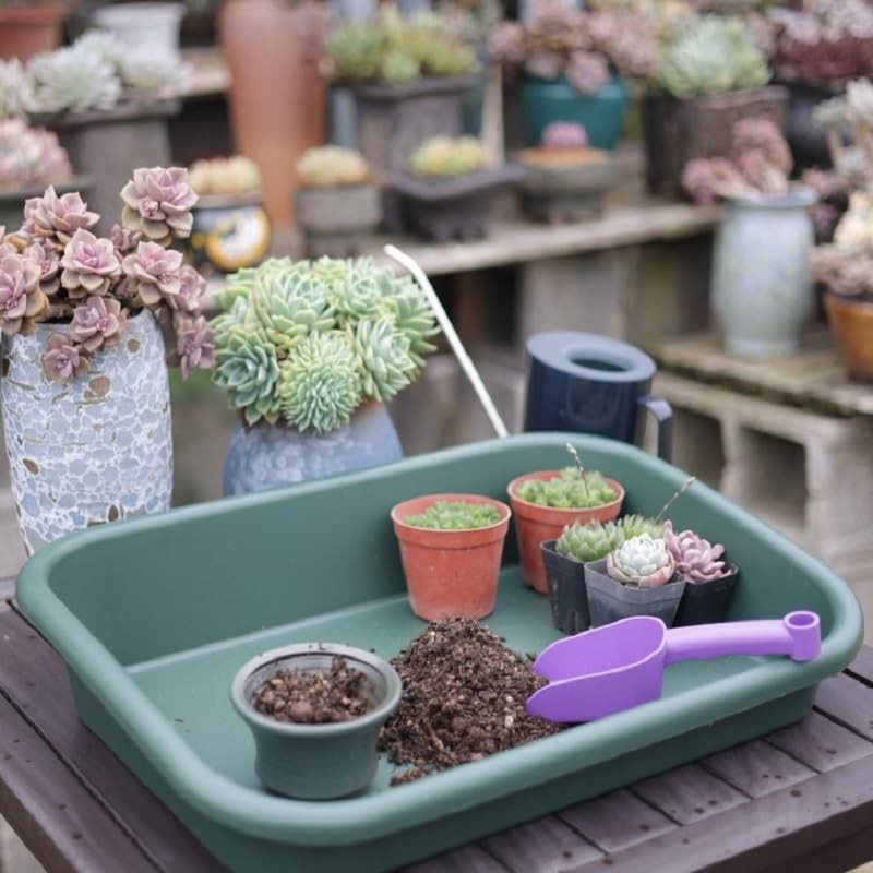 Defemim Garden Tidy Tray, Multifunctional One Piece Potting Tray for