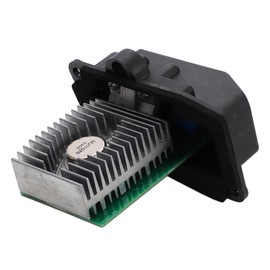 Motoforti HVAC Blower Motor Resistor Heater Blower Resistor for Crown Victoria 2001-2011 for Grand Marquis 2001-2011 for Lincoln Metal ABS Silver Tone