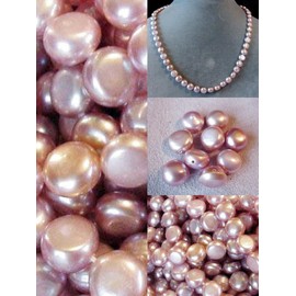 PremiumBead 9 Beads of Sweet Lavender Pink FW Pearls 8 to 8.5mm 4478