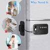 New Refrigerator Locks with Combination - Child Proof Fridge Locks