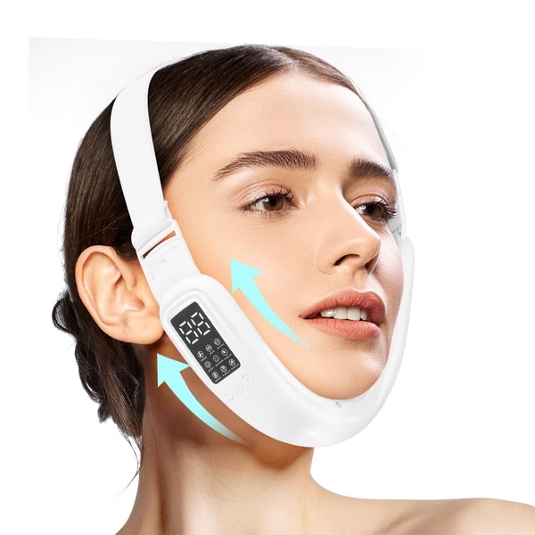 Electric Double Chin Device and V-Face Machine with 8 Modes