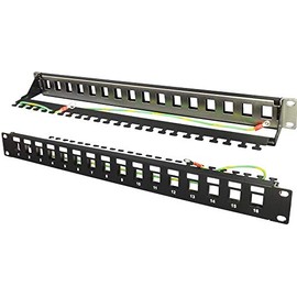 FFK16MT 16 Port Blank Panel Patch Panel Connectors 1 Pack