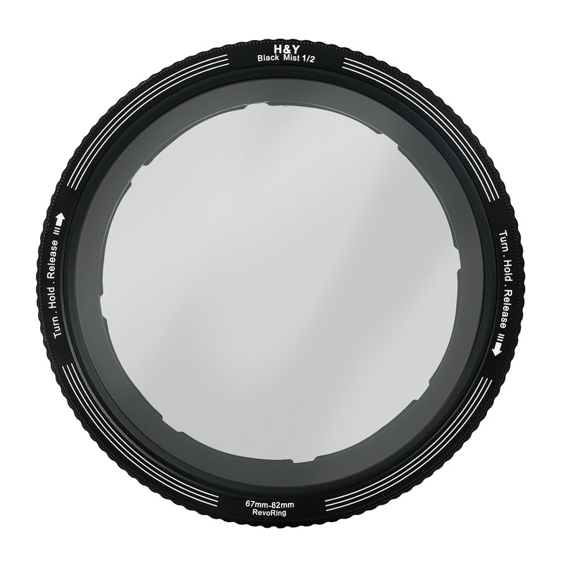 H&Y Black Mist 67-82mm REVORING Black Promist 1/2 Revolving Variable