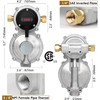 NQN 2-Stage Automatic Changeover LP Propane Gas Regulator with Two