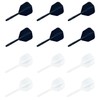 WUFGWBD 12-Piece Dart Tail, Integrated Dart Wing, Lightweight Dart Tail,