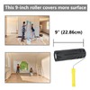 9" Drywall Texture Roller - Professional Drywall Pattern Roller for