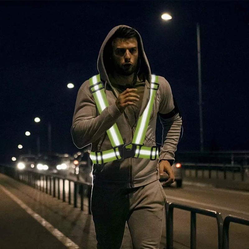 Doyeemei Safety Vest, Reflective Vest, Fluorescent Belt, Night Work Clothes,