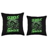 Serious About Tarantulas Pet Spider Owner Throw Pillow