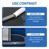 Connector for Washing Machine Dishwasher 110810 Waste Pipe Connector Outlet