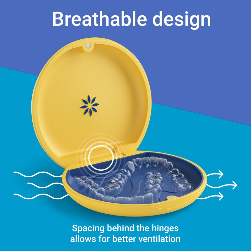 Invisalign™ Aligner and Retainer Case ("Stickables" Emoji)