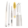 12Pcs Stainless Steel Paracord Stitching Set Paracord Needle with Storage