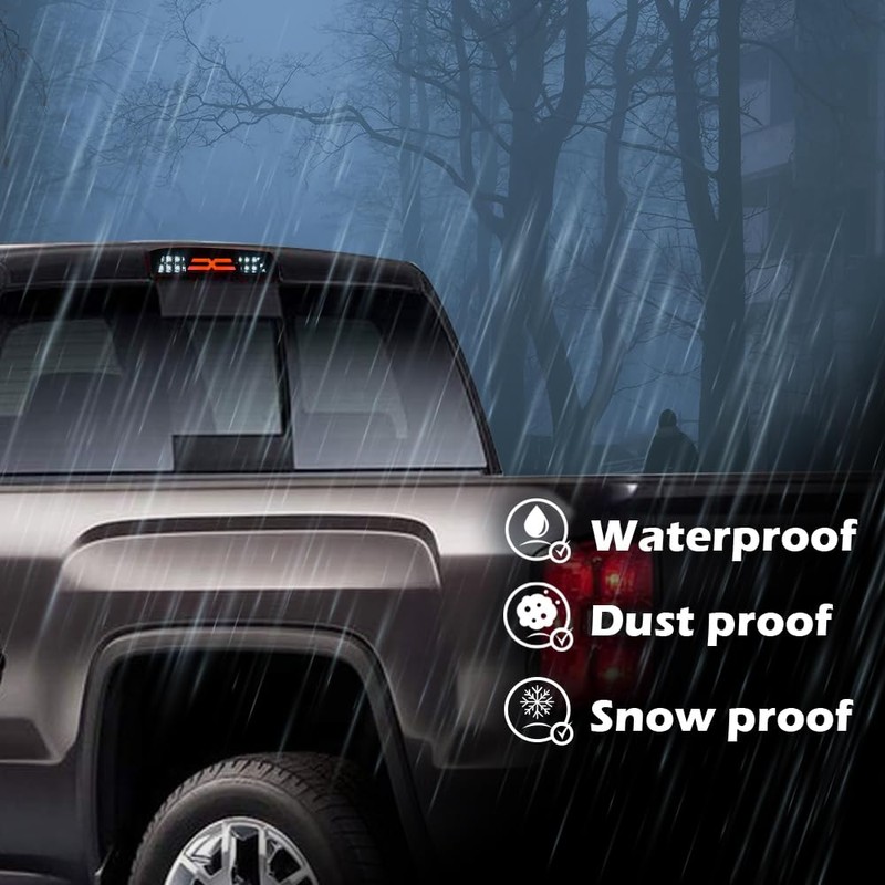 ALLGOOD LED 3rd Third Brake Light, Compatible with Sierra/Silverado 2014-2020,