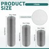 WZYTEU Vole Grid, Stainless Steel Wire Mesh, Fine Mesh, Metal