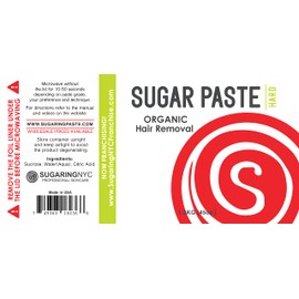 Sugaring NYC Hard Sugaring Paste for Beginners ideal for Brazilian, Bikini, Arms, Legs