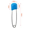Ruidee Pack of 50 2.2 Inch Nappy Pins Safety Pins