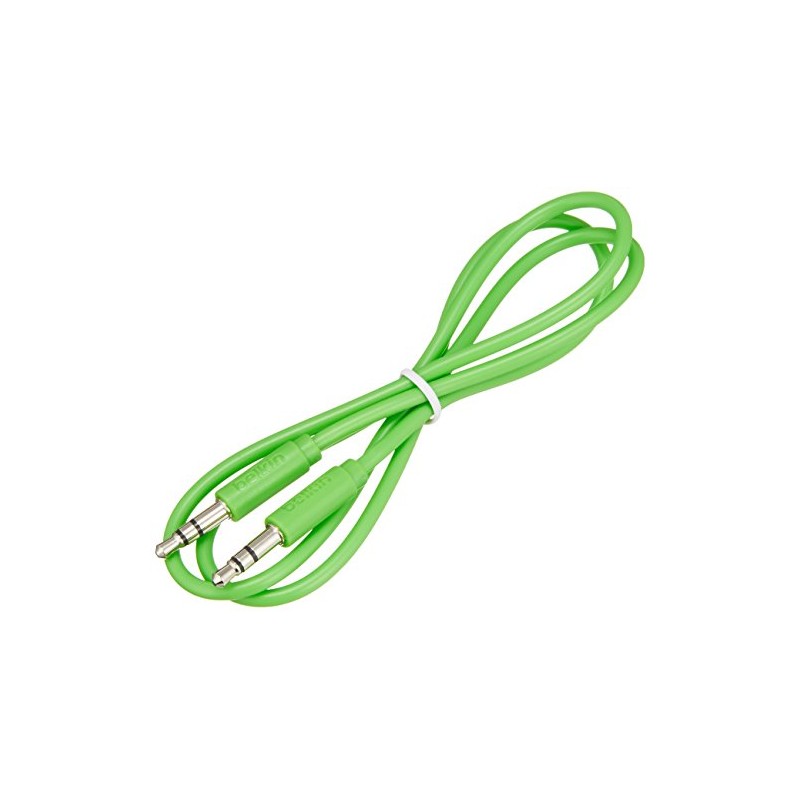 【VGP 2022受賞】 Belkin マルチイヤホンスプリッター イヤホン分配・分岐 RockStar ライトグリーン F8Z274btGRN