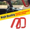 WSays Aluminum Front and Rear Grab Bar Handle Grip Set