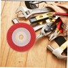 GLEAVI 6pcs Nylon Fiber Buffing Wheels for Angle Polishing Discs