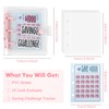Mini Money Saving Binder with 25 Envelopes, $1000 Savings Challenge