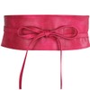 Frentree Women’s Wide Wrap Belt, Obi Lace Up Waist Belt,
