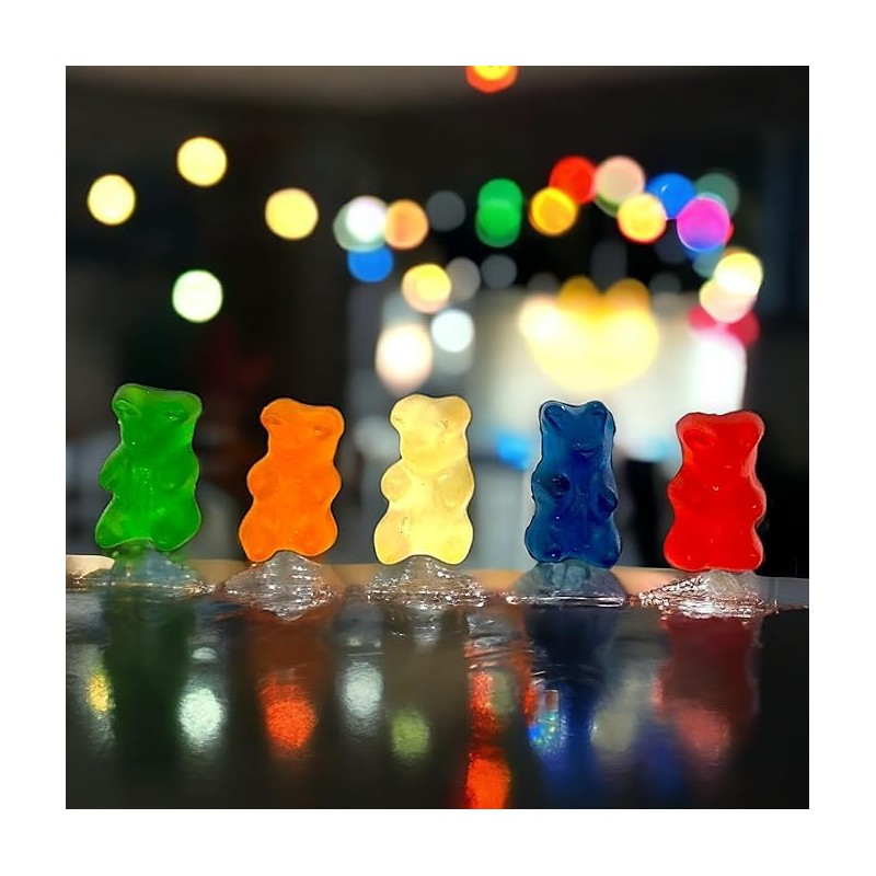 Klub Bulk Sugar-Free Gummi Bears Candy-1.5 lbs Delicious Fruit Flavor