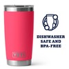 YETI Rambler 20 oz Tumbler Retired Color, Stainless Steel, Vacuum