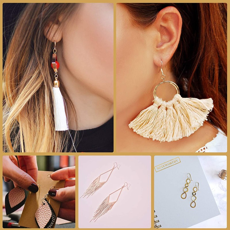 AIEX 2374 Piece Earring Making Kit for Jewellery Making and