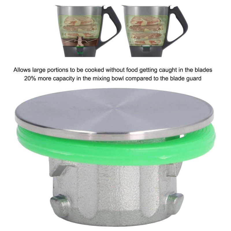 Mixer Knife Head Cover Stainless Steel Blender Blade Replacement for