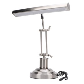 14in Piano Light for Grand/Upright Piano, 12W Upgraded LED Piano Lamp, 3000K to 6000K Stepless Dimmable Piano Desk Lamp, 360° Rotatable Music Stand Light Office Table Light (US