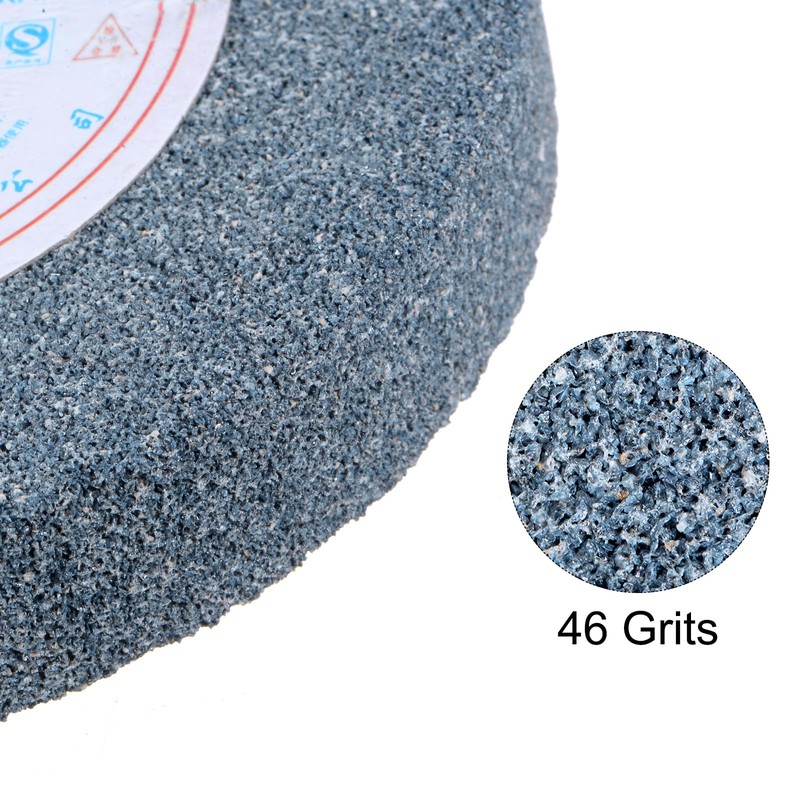 sourcing map 5-Inch Bench Grinding Wheels Aluminum Oxide 46 Grits