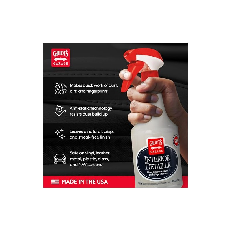 Griot cochera de Interior Detailer, 650ml