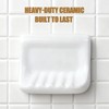 OTHIX Shower Soap Holder & Ceramic Soap Dish for Shower