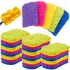 Zubebe 50 Pcs Duster Refill Reusable Fleece Duster Refills Feather