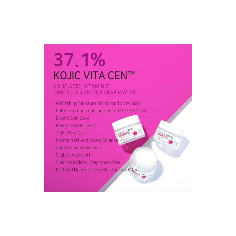 Crema Kojic Acid Vitamin C Facial Cream APLB de 55ml