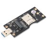M.2 to USB 3.0 Adapter Riser Card with SIM Card